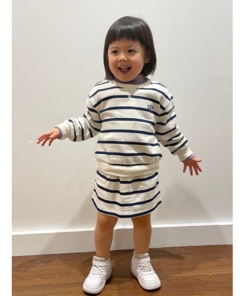 GAP（ギャップ）の「GAPミニロゴ スカート（スカート・キッズ・グレー/ブルー/ホワイト・3 YRS/5 YRS/12-18M/4 YRS/18-24M/2 YRS/6-12 M/6-12M）」の12枚目の写真