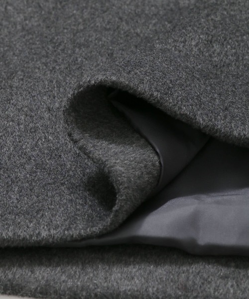 URBAN RESEARCH Sonny Label（アーバンリサーチサニーレーベル）の「スタンドカラーウールトレンチコート（トレンチコート・レディース・グレー/ベージュ/チャコールグレー・FREE）」の15枚目の写真