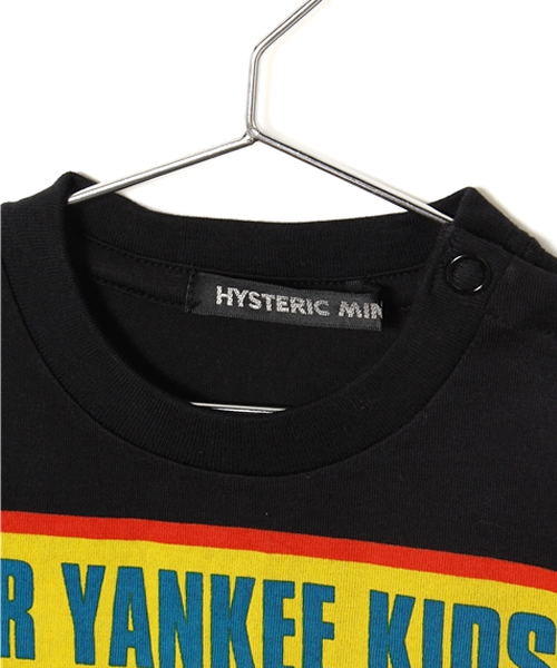 HYSTERIC MINI（ヒステリックミニ）の「BABY HYSTERIC YANKEE KIDS Tシャツ（Tシャツ/カットソー・キッズ・ホワイト/ブラック/ピンク・90）」の10枚目の写真