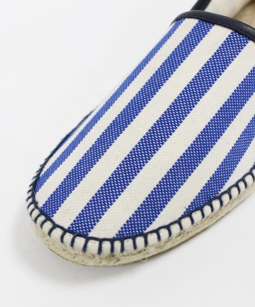 GAIMO（ガイモ）の「◇GAIMO/ガイモ別注 HUMANストライプスリッポン（スニーカー・メンズ・ネイビー・41/42/40/43）」の2枚目の写真