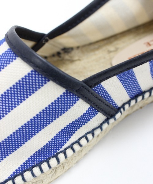 GAIMO（ガイモ）の「◇GAIMO/ガイモ別注 HUMANストライプスリッポン（スニーカー・メンズ・ネイビー・41/42/40/43）」の6枚目の写真