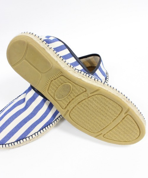 GAIMO（ガイモ）の「◇GAIMO/ガイモ別注 HUMANストライプスリッポン（スニーカー・メンズ・ネイビー・41/42/40/43）」の8枚目の写真