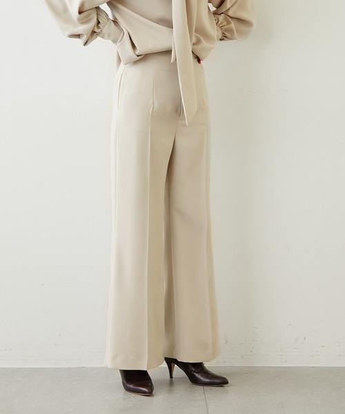 Whim Gazette（ウィムガゼット）の「ボウタイセットアップ（セットアップ・レディース・ブラック/ベージュ・FREE）」の9枚目の写真