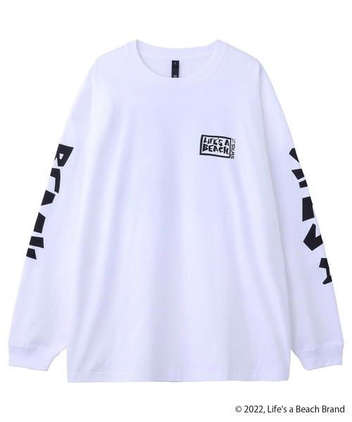 SILAS(サイラス)の「SILASxLIFE'S A BEACH PHOTO PRINT WIDE L/S TEE(Tシャツ/カットソー・メンズ・ブラック/ホワイト/ピンク・M/L/XL)」の20枚目の写真