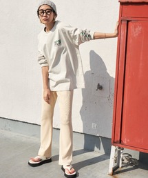 Auntie Rosa Holiday | レーヨンナイロンリブニットパンツ / サイズ展開あり(その他パンツ)