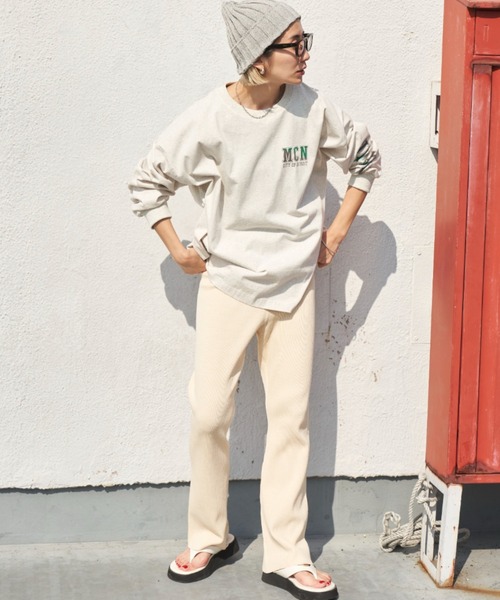 Auntie Rosa Holiday（アンティローザホリデー）の「レーヨンナイロンリブニットパンツ / サイズ展開あり（その他パンツ・レディース・ブラック/グレー/イエロー/アイボリー・SMALL/MEDIUM）」の14枚目の写真