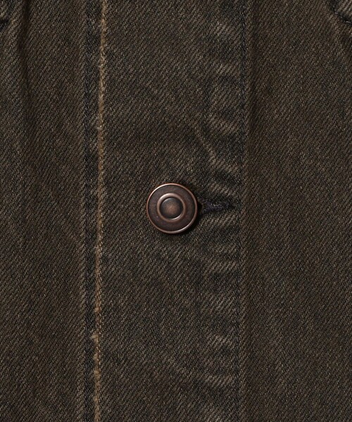 BEAMS(ビームス)の「BEAMS / ヴィンテージ 3rd デニムジャケット(デニムジャケット・メンズ・チャコールグレー/インディゴブルー・S/M/L/XL)」の16枚目の写真