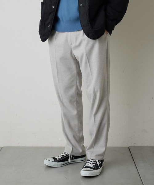 CIAOPANIC TYPY(チャオパニックティピー)の「□ストレッチウォーム起毛テーパードパンツ(スラックス・メンズ・ベージュ/チャコールグレー/ライトグレー/ダークネイビー・S/M/L)」の2枚目の写真