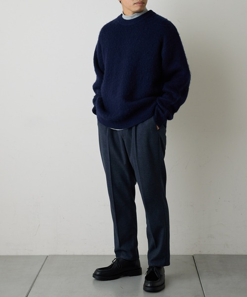 CIAOPANIC TYPY(チャオパニックティピー)の「□ストレッチウォーム起毛テーパードパンツ(スラックス・メンズ・ベージュ/チャコールグレー/ライトグレー/ダークネイビー・S/M/L)」の16枚目の写真