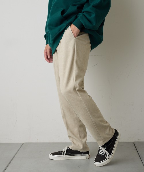 CIAOPANIC TYPY(チャオパニックティピー)の「□ストレッチウォーム起毛テーパードパンツ(スラックス・メンズ・ベージュ/チャコールグレー/ライトグレー/ダークネイビー・S/M/L)」の19枚目の写真