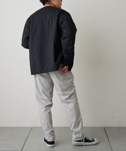 CIAOPANIC TYPY(チャオパニックティピー)の「□ストレッチウォーム起毛テーパードパンツ(スラックス・メンズ・ベージュ/チャコールグレー/ライトグレー/ダークネイビー・S/M/L)」の13枚目の写真