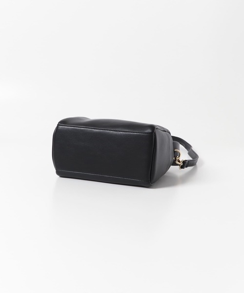 SENSE OF PLACE by URBAN RESEARCH（センスオブプレイスバイアーバンリサーチ）の「ワンハンドルバッグ（ハンドバッグ・レディース・アイボリー/ブラック/グリーン・ONE）」の15枚目の写真