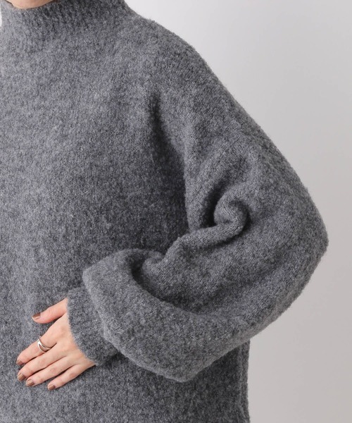 LEPSIM（レプシィム）の「ソデタプボリュームプルオーバー　169419（ニット/セーター・レディース・グレー/オフホワイト/ピンク・FREE）」の13枚目の写真