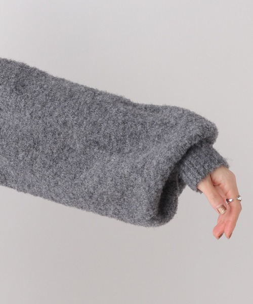 LEPSIM（レプシィム）の「ソデタプボリュームプルオーバー　169419（ニット/セーター・レディース・グレー/オフホワイト/ピンク・FREE）」の14枚目の写真