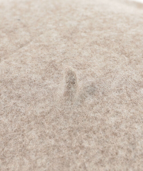 BEAMS LIGHTS（ビームスライツ）の「ハラダマニア × HEADS / ウール ベレー帽（ハンチング/ベレー帽・メンズ・ブラウン系その他2・SMALL/MEDIUM）」の4枚目の写真