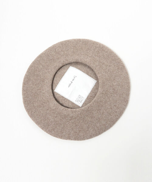 BEAMS LIGHTS（ビームスライツ）の「ハラダマニア × HEADS / ウール ベレー帽（ハンチング/ベレー帽・メンズ・ブラウン系その他2・SMALL/MEDIUM）」の5枚目の写真