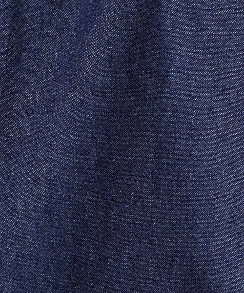 niko and...（ニコアンド）の「[niko and ...JEANS 2023SS]ワークスタンドワンピース（シャツワンピース・レディース・ライトブルー/ブルー・FREE）」の16枚目の写真