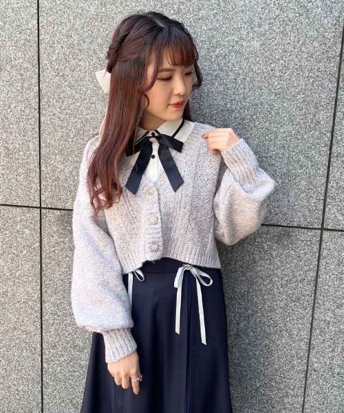 axes femme POETIQUE（アクシーズファムポエティック）の「ラメ入り