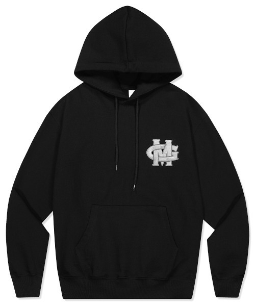 MAHAGRID(マハグリッド)の「『mahagrid/マハグリッド』CROSS LOGO HOODIE/クロスロゴ プルオーバーパーカー(パーカー・レディース・ネイビー/ブラック/グレー・M/L/XL/S)」の5枚目の写真