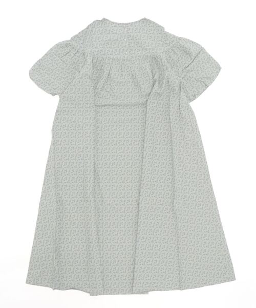 ＪＵＧＬＡＮＳ（ユグランス）の「☆ 爽やかな装い叶う。小花柄バルーンスリーブヨーク切替マキシワンピース　55-5064（ワンピース・レディース・ミント/パープル/ベージュ・FREE）」の7枚目の写真