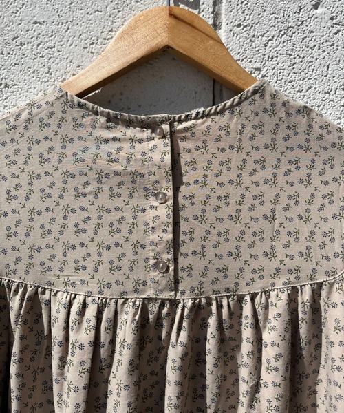 ＪＵＧＬＡＮＳ（ユグランス）の「☆ 爽やかな装い叶う。小花柄バルーンスリーブヨーク切替マキシワンピース　55-5064（ワンピース・レディース・ミント/パープル/ベージュ・FREE）」の19枚目の写真