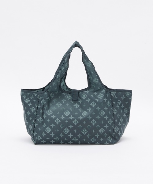 Daily russet（デイリー ラシット）の「ポケッタブルコンビニエコバッグ（S)（エコバッグ/サブバッグ・レディース・ピンク/カーキ/ブラック/シルバー/グレイッシュベージュ/グリーン/オレンジ・FREE）」の4枚目の写真