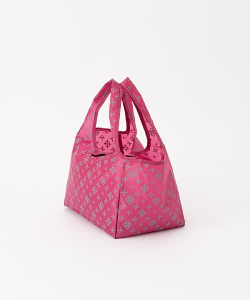 Daily russet（デイリー ラシット）の「ポケッタブルコンビニエコバッグ（S)（エコバッグ/サブバッグ・レディース・ピンク/カーキ/ブラック/シルバー/グレイッシュベージュ/グリーン/オレンジ・FREE）」の14枚目の写真