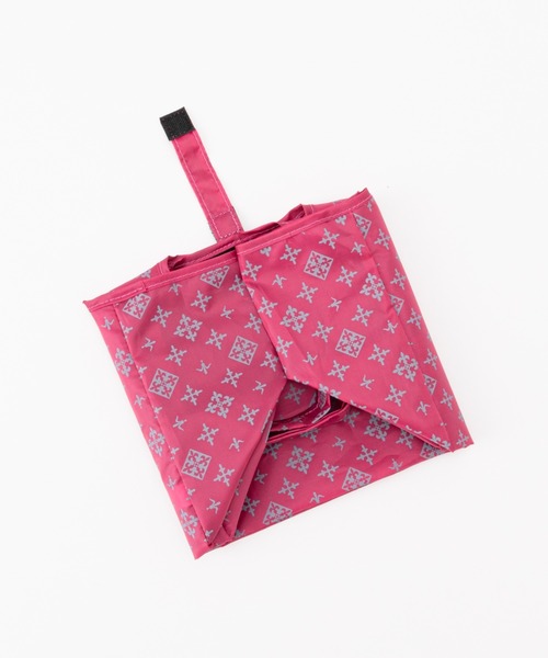 Daily russet（デイリー ラシット）の「ポケッタブルコンビニエコバッグ（S)（エコバッグ/サブバッグ・レディース・ピンク/カーキ/ブラック/シルバー/グレイッシュベージュ/グリーン/オレンジ・FREE）」の20枚目の写真