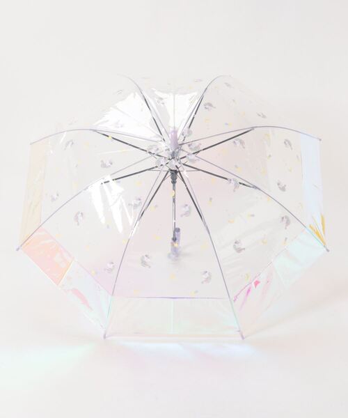 Port / ポート 】 キッズ フェアリー 裾オーロラ ビニール 雨傘 / 子供