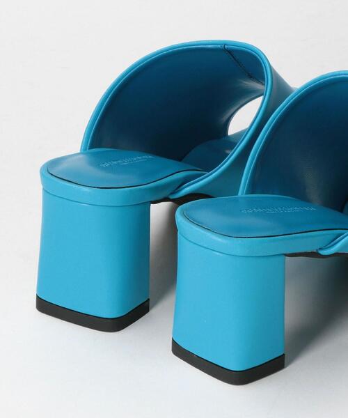 BEAUTY&YOUTH UNITED ARROWS（ビューティーアンドユースユナイテッドアローズ）の「スクエア スライダー ミュール/サンダル（サンダル・レディース・ホワイト/ターコイズブルー・36/37/36h/37h）」の9枚目の写真