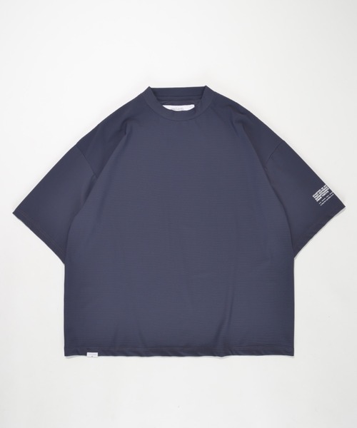 【通気性/速乾性】 バックプリント ビッグシルエット ストレッチＴシャツ（ユニセックス）QUICK-DRY LOGO BACK PRINT T-SHIRT（Tシャツ/カットソー）｜SUPERTHANKS（スーパーサンクス）