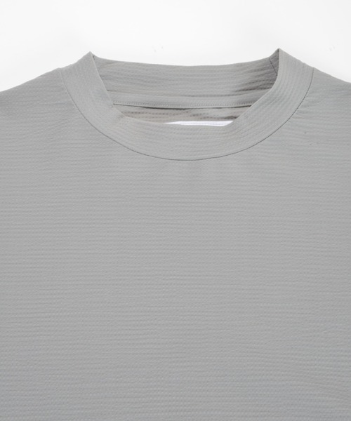 SUPERTHANKS（スーパーサンクス）の「【通気性/速乾性】 バックプリント ビッグシルエット ストレッチＴシャツ（ユニセックス）QUICK-DRY LOGO BACK PRINT T-SHIRT（Tシャツ/カットソー・メンズ・ブラック/チャコールグレー/ネイビー/ライトグレー・M/S/L）」の5枚目の写真