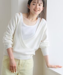 ミラノリブカシュクールプルオーバー