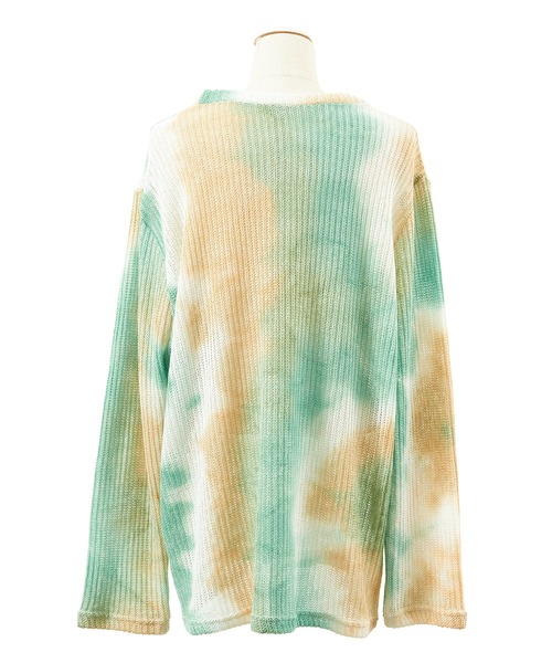 PUNYUS（プニュズ）の「グラデーションニットプルオーバー（ニット/セーター・レディース・グリーン/ピンク/ブルー・2/3/1/4）」の11枚目の写真