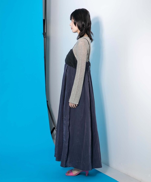 Eimee Law（エイミーロウ）の「タックビスチェキャミドレス