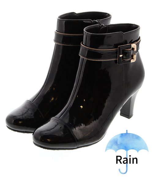 JELLY BEANS（ジェリービーンズ）の「【レイン対応】ベルトラインレインブーツ(404-1835)JELLY BEANS(ジェリービーンズ)（レインシューズ・レディース・ブラック/グレー/ブラック系その他・L/S/M）」の13枚目の写真