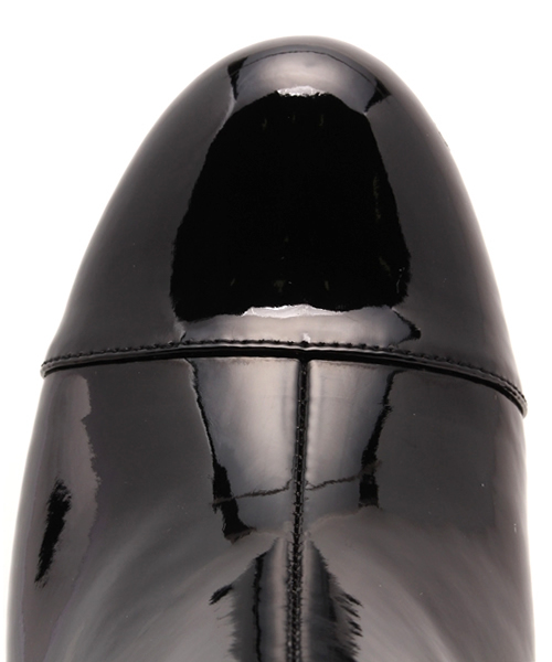 JELLY BEANS（ジェリービーンズ）の「【レイン対応】ベルトラインレインブーツ(404-1835)JELLY BEANS(ジェリービーンズ)（レインシューズ・レディース・ブラック/グレー/ブラック系その他・L/S/M）」の7枚目の写真