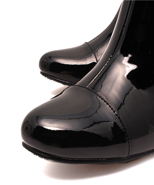JELLY BEANS（ジェリービーンズ）の「【レイン対応】ベルトラインレインブーツ(404-1835)JELLY BEANS(ジェリービーンズ)（レインシューズ・レディース・ブラック/グレー/ブラック系その他・L/S/M）」の8枚目の写真