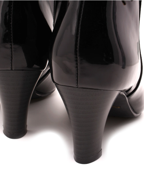 JELLY BEANS（ジェリービーンズ）の「【レイン対応】ベルトラインレインブーツ(404-1835)JELLY BEANS(ジェリービーンズ)（レインシューズ・レディース・ブラック/グレー/ブラック系その他・L/S/M）」の10枚目の写真