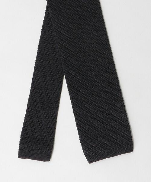 NICKY（ニッキー）の「＜Nicky＞6.5cm ニット ソリッド スクエア ネクタイ（ネクタイ・メンズ・ネイビー/ダークグレー/マスタード/ロイヤルブルー/ピンク/ダークグリーン・FREE）」の9枚目の写真