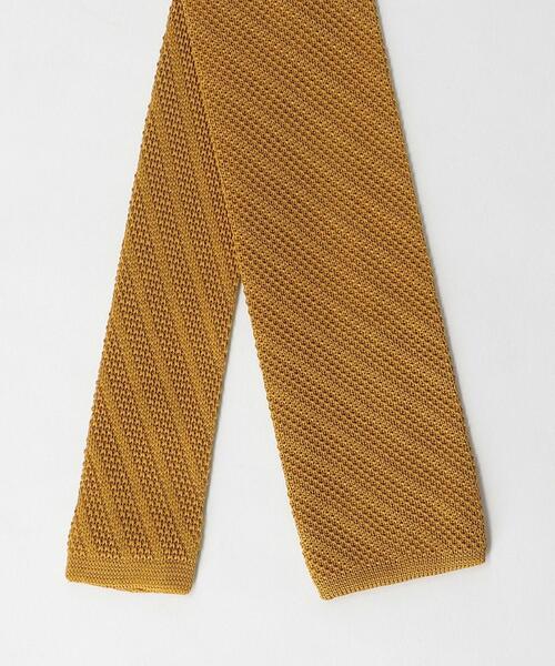 NICKY（ニッキー）の「＜Nicky＞6.5cm ニット ソリッド スクエア ネクタイ（ネクタイ・メンズ・ネイビー/ダークグレー/マスタード/ロイヤルブルー/ピンク/ダークグリーン・FREE）」の10枚目の写真