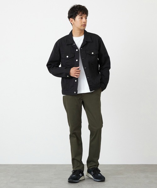 EDWIN（エドウィン）の「EDWIN エドウィン デニムジャケット ジージャン ブルゾン ユニセックス（デニムジャケット・メンズ・ブラック/ホワイト/ライトインディゴブルー/ブルー/インディゴブルー/ブラック系その他/ブルー系その他/ブラック系その他2・SMALL/MEDIUM/X-LARGE/LARGE）」の21枚目の写真