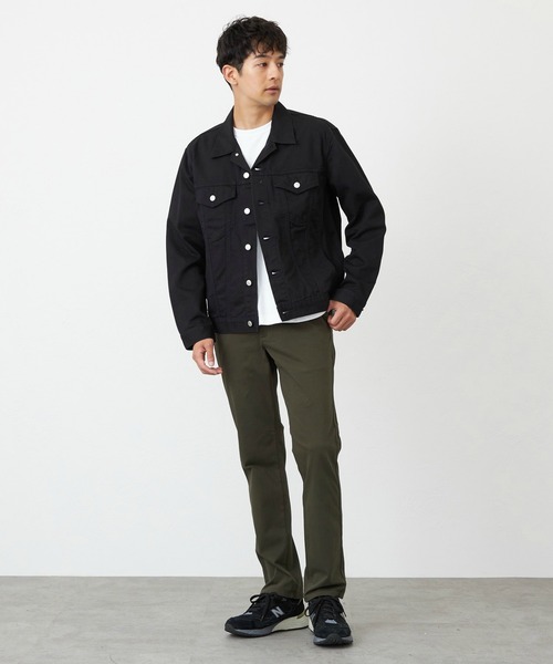 EDWIN（エドウィン）の「EDWIN エドウィン デニムジャケット ジージャン ブルゾン ユニセックス（デニムジャケット・メンズ・ブラック/ホワイト/ライトインディゴブルー/ブルー/インディゴブルー/ブラック系その他/ブルー系その他/ブラック系その他2・SMALL/MEDIUM/X-LARGE/LARGE）」の22枚目の写真