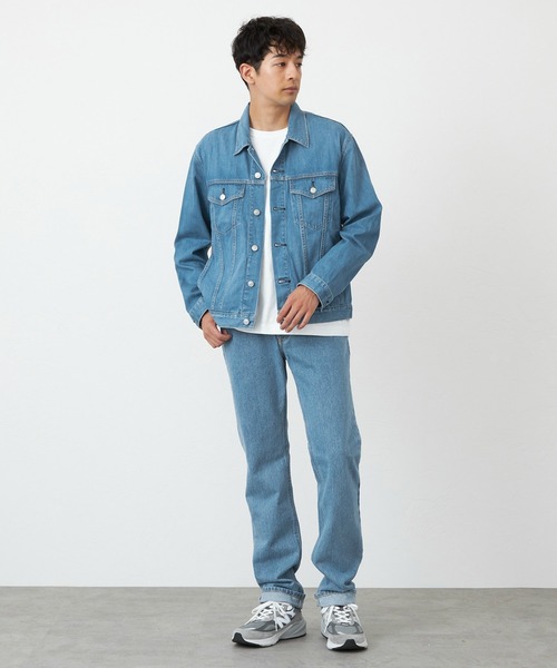 セール】EDWIN エドウィン デニムジャケット ジージャン ブルゾン ユニ