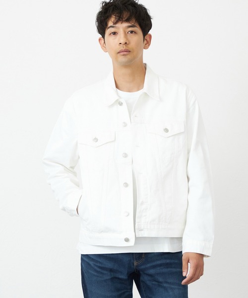 セール】EDWIN エドウィン デニムジャケット ジージャン ブルゾン ユニ