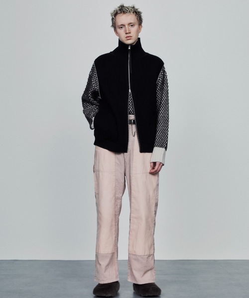 Jieda(ジエダ)の「POPCORN SKIPPER KNIT(ニット/セーター・メンズ・ホワイト/グリーン/グレー・1/2)」の13枚目の写真