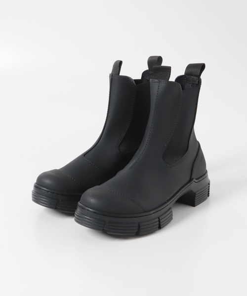 GANNI(ガニー)の「GANNI Recycled Rubber Boots(ブーツ・レディース・ブラック・36/37/38)」の2枚目の写真