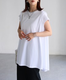 Riberry | タックAラインTシャツ(Tシャツ/カットソー)