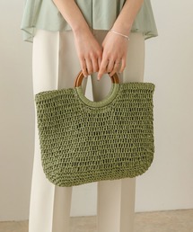 RODE SKO | ウッドハンドルペーパーバッグ(かごバッグ)