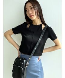 EMODA | レイヤードホルタートップス(Tシャツ/カットソー)